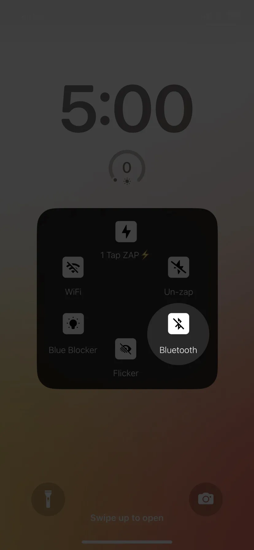 bluetooth on